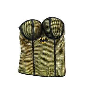Rubies DC Comics Batgirl Fishnet Corset Large New Batman Halloween Cosplay